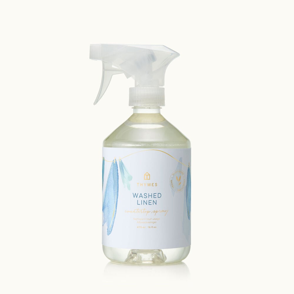 Thymes Washed Linen Countertop Spray for Cleaning Countertops image number 1